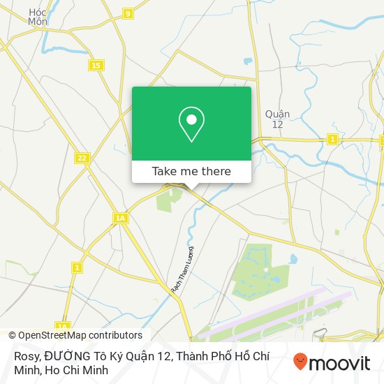 Rosy, ĐƯỜNG Tô Ký Quận 12, Thành Phố Hồ Chí Minh map