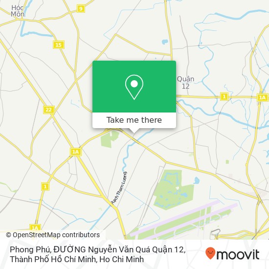 Phong Phú, ĐƯỜNG Nguyễn Văn Quá Quận 12, Thành Phố Hồ Chí Minh map