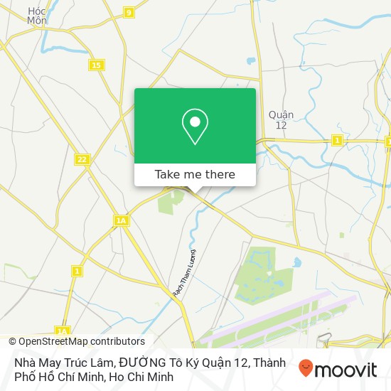 Nhà May Trúc Lâm, ĐƯỜNG Tô Ký Quận 12, Thành Phố Hồ Chí Minh map