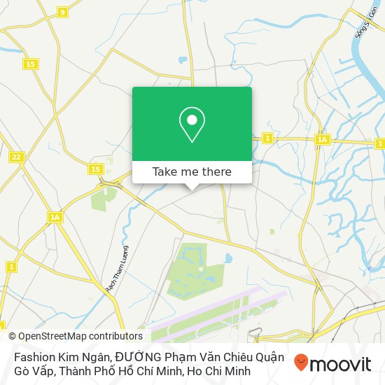 Fashion Kim Ngân, ĐƯỜNG Phạm Văn Chiêu Quận Gò Vấp, Thành Phố Hồ Chí Minh map