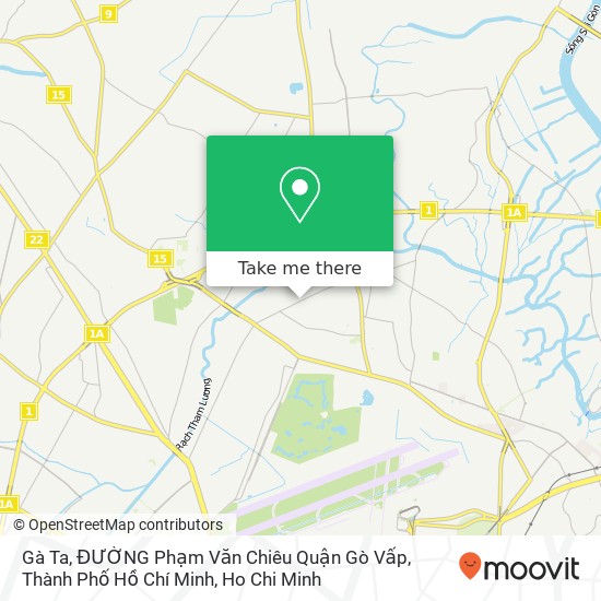 Gà Ta, ĐƯỜNG Phạm Văn Chiêu Quận Gò Vấp, Thành Phố Hồ Chí Minh map