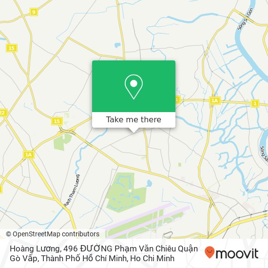 Hoàng Lương, 496 ĐƯỜNG Phạm Văn Chiêu Quận Gò Vấp, Thành Phố Hồ Chí Minh map