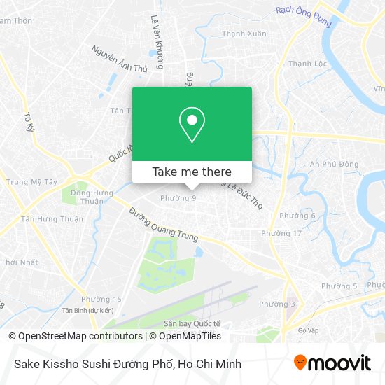 Sake Kissho Sushi Đường Phố map