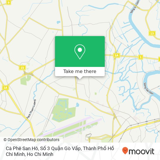 Cà Phê San Hô, Số 3 Quận Gò Vấp, Thành Phố Hồ Chí Minh map