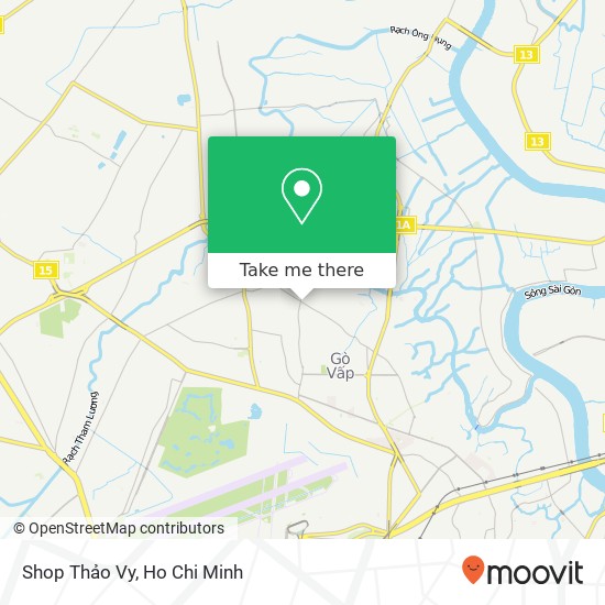 Shop Thảo Vy map