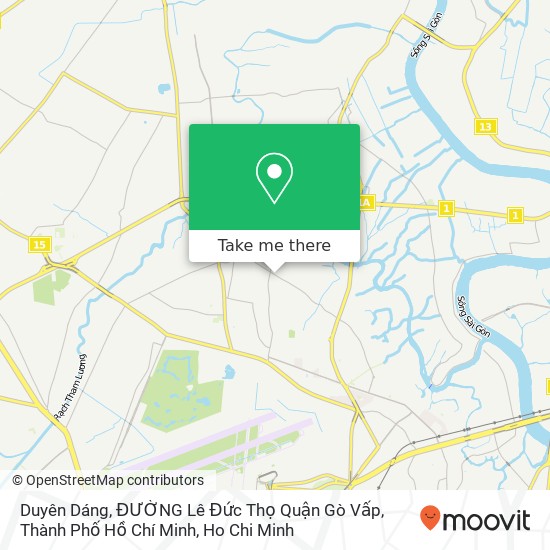 Duyên Dáng, ĐƯỜNG Lê Đức Thọ Quận Gò Vấp, Thành Phố Hồ Chí Minh map