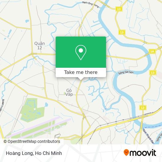 Hoàng Long map