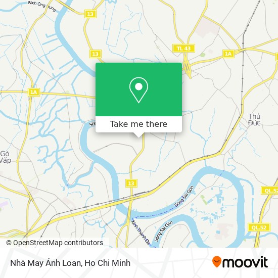 Nhà May Ánh Loan map