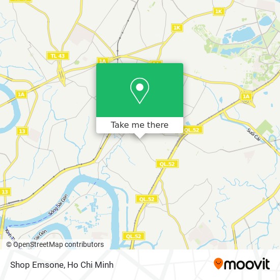 Shop Emsone map