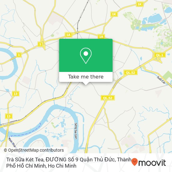 Trà Sữa Két Tea, ĐƯỜNG Số 9 Quận Thủ Đức, Thành Phố Hồ Chí Minh map