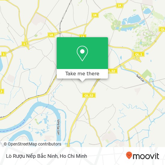 Lò Rượu Nếp Bắc Ninh map