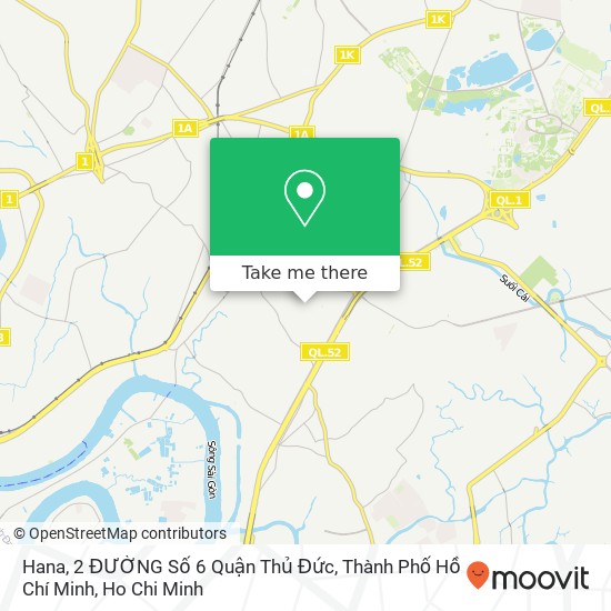 Hana, 2 ĐƯỜNG Số 6 Quận Thủ Đức, Thành Phố Hồ Chí Minh map