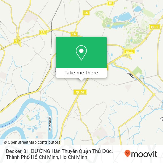 Decker, 31 ĐƯỜNG Hàn Thuyên Quận Thủ Đức, Thành Phố Hồ Chí Minh map