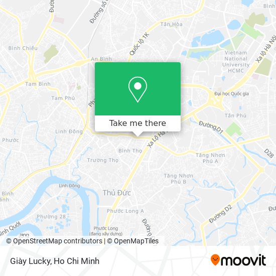 Giày Lucky map