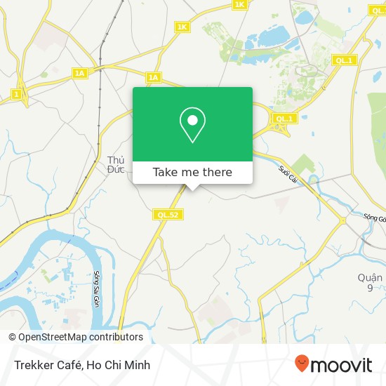 Trekker Café map
