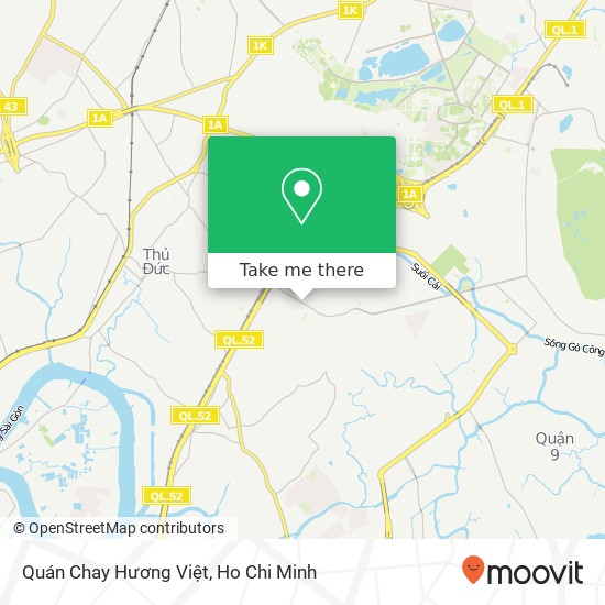 Quán Chay Hương Việt map