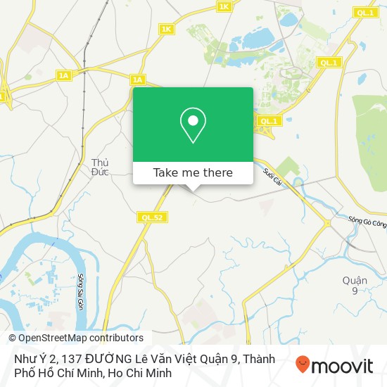 Như Ý 2, 137 ĐƯỜNG Lê Văn Việt Quận 9, Thành Phố Hồ Chí Minh map