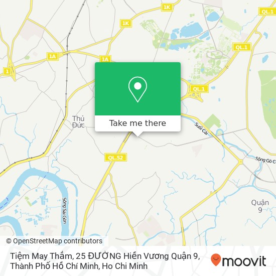 Tiệm May Thắm, 25 ĐƯỜNG Hiền Vương Quận 9, Thành Phố Hồ Chí Minh map