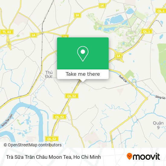 Trà Sữa Trân Châu Moon Tea map