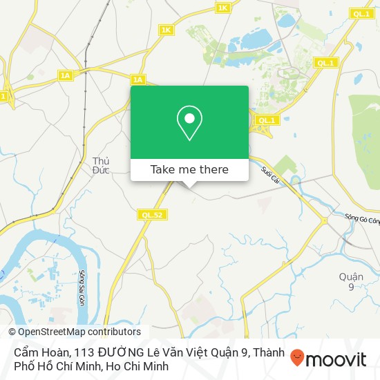Cẩm Hoàn, 113 ĐƯỜNG Lê Văn Việt Quận 9, Thành Phố Hồ Chí Minh map