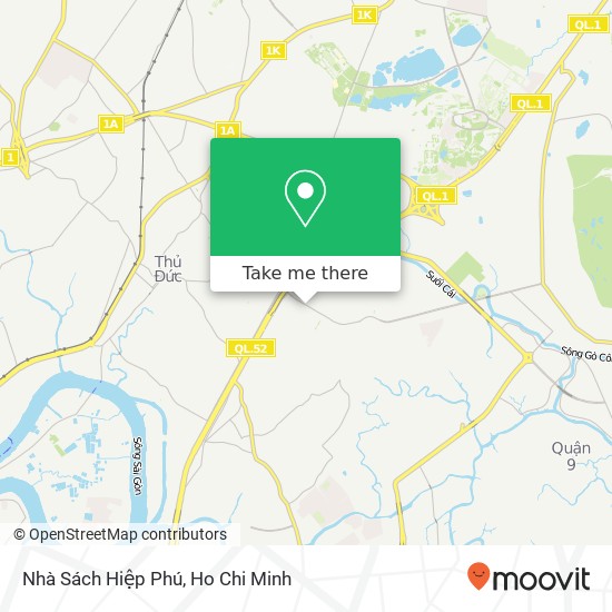 Nhà Sách Hiệp Phú map