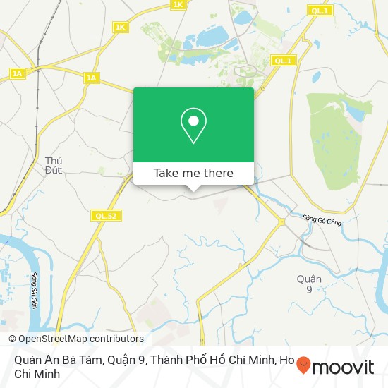 Quán Ăn Bà Tám, Quận 9, Thành Phố Hồ Chí Minh map