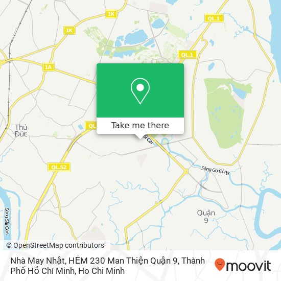 Nhà May Nhật, HẺM 230 Man Thiện Quận 9, Thành Phố Hồ Chí Minh map