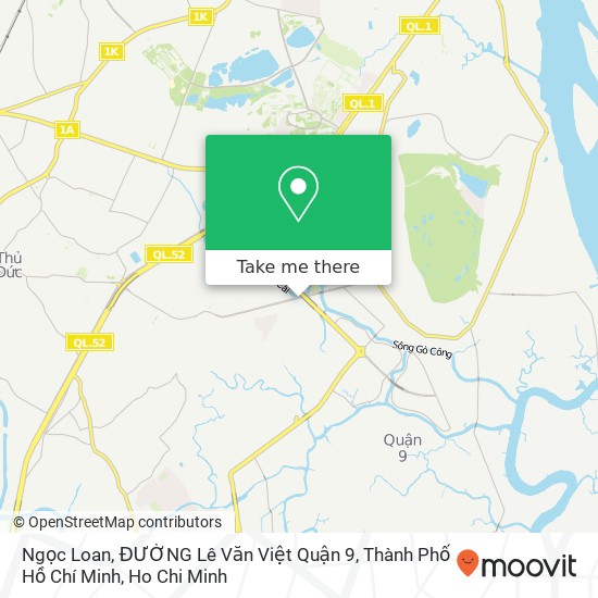 Ngọc Loan, ĐƯỜNG Lê Văn Việt Quận 9, Thành Phố Hồ Chí Minh map
