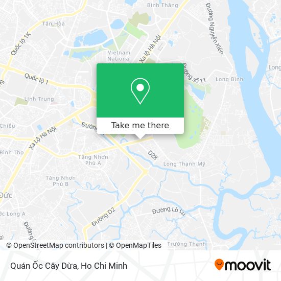 Quán Ốc Cây Dừa map