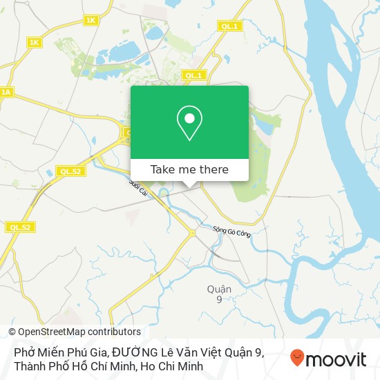 Phở Miến Phú Gia, ĐƯỜNG Lê Văn Việt Quận 9, Thành Phố Hồ Chí Minh map