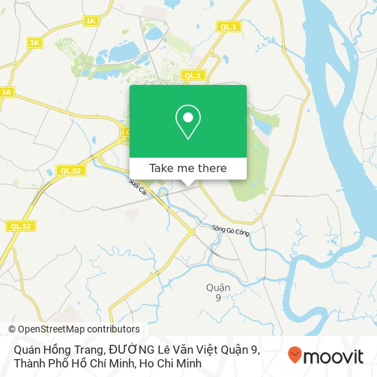 Quán Hồng Trang, ĐƯỜNG Lê Văn Việt Quận 9, Thành Phố Hồ Chí Minh map