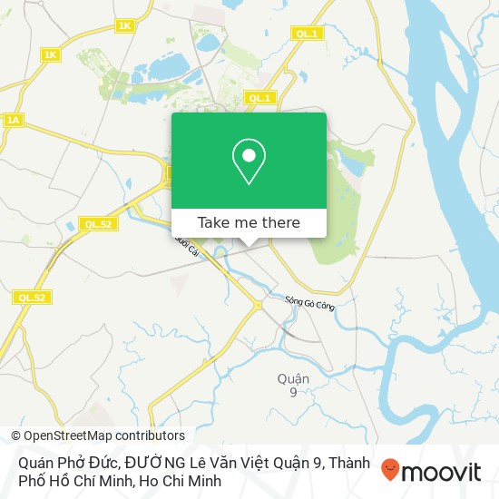 Quán Phở Đức, ĐƯỜNG Lê Văn Việt Quận 9, Thành Phố Hồ Chí Minh map