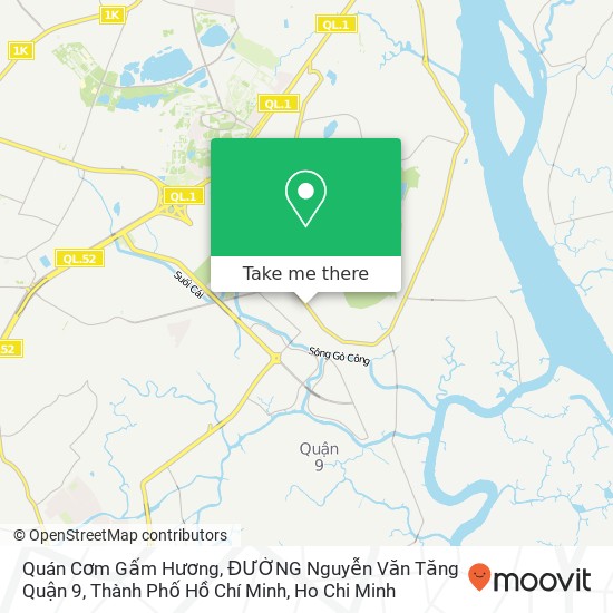 Quán Cơm Gấm Hương, ĐƯỜNG Nguyễn Văn Tăng Quận 9, Thành Phố Hồ Chí Minh map