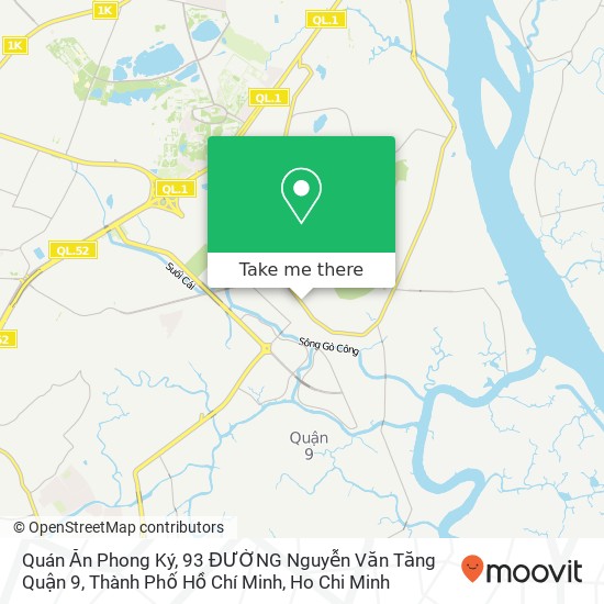 Quán Ăn Phong Ký, 93 ĐƯỜNG Nguyễn Văn Tăng Quận 9, Thành Phố Hồ Chí Minh map