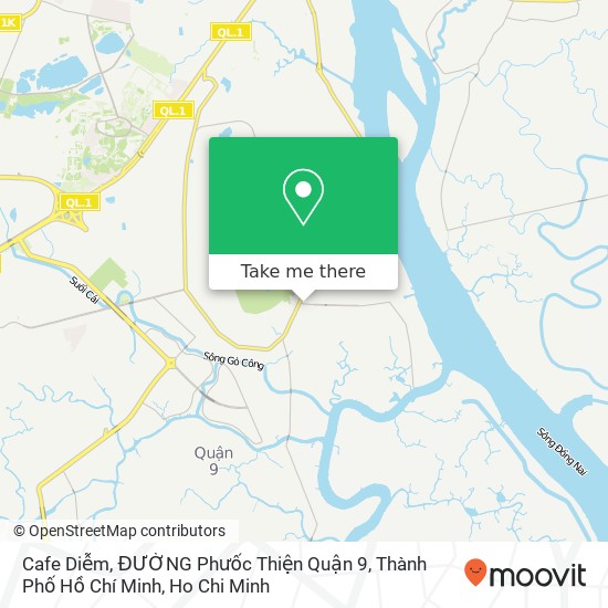 Cafe Diễm, ĐƯỜNG Phưốc Thiện Quận 9, Thành Phố Hồ Chí Minh map