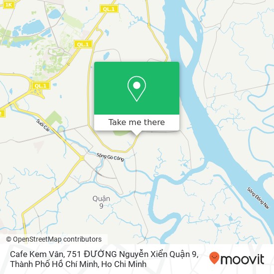 Cafe Kem Vân, 751 ĐƯỜNG Nguyễn Xiển Quận 9, Thành Phố Hồ Chí Minh map