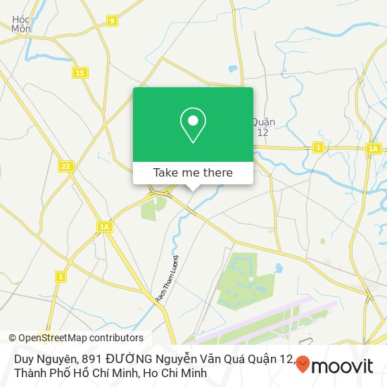 Duy Nguyên, 891 ĐƯỜNG Nguyễn Văn Quá Quận 12, Thành Phố Hồ Chí Minh map