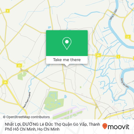 Nhất Lợi, ĐƯỜNG Lê Đức Thọ Quận Gò Vấp, Thành Phố Hồ Chí Minh map