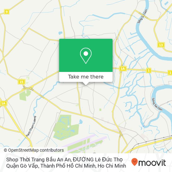 Shop Thời Trang Bầu An An, ĐƯỜNG Lê Đức Thọ Quận Gò Vấp, Thành Phố Hồ Chí Minh map