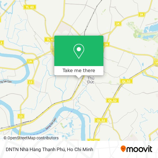DNTN Nhà Hàng Thạnh Phú map