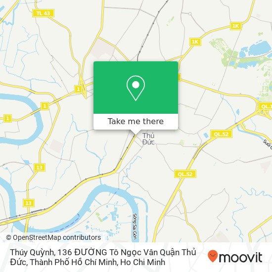 Thúy Quỳnh, 136 ĐƯỜNG Tô Ngọc Vân Quận Thủ Đức, Thành Phố Hồ Chí Minh map