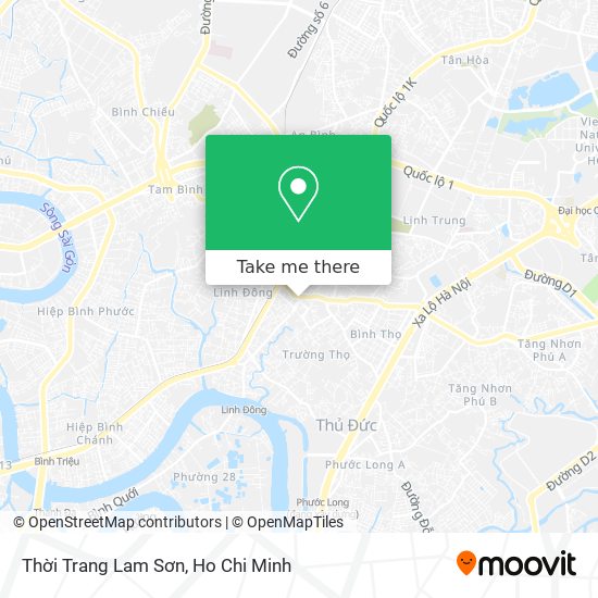 Thời Trang Lam Sơn map