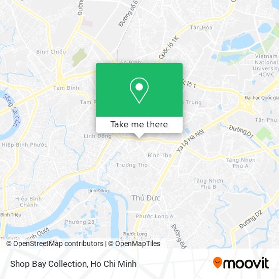 Shop Bay Collection map