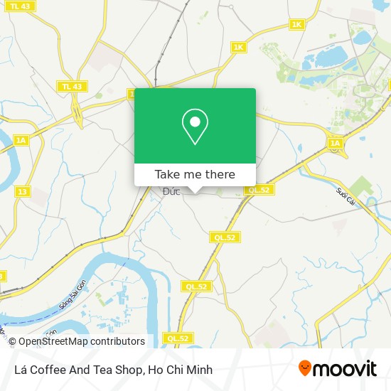 Lá Coffee And Tea Shop map