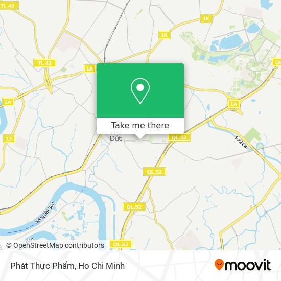 Phát Thực Phẩm map