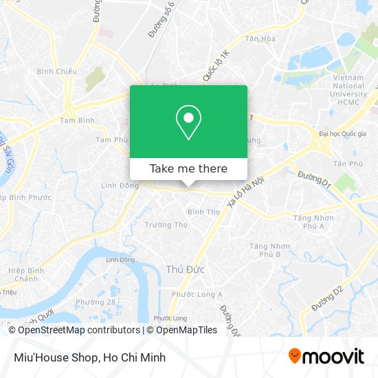 Miu'House Shop map