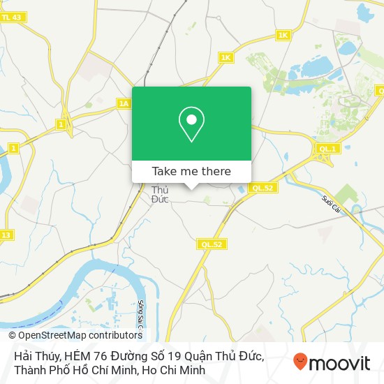 Hải Thúy, HẺM 76 Đường Số 19 Quận Thủ Đức, Thành Phố Hồ Chí Minh map