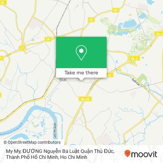 My My, ĐƯỜNG Nguyễn Bá Luật Quận Thủ Đức, Thành Phố Hồ Chí Minh map
