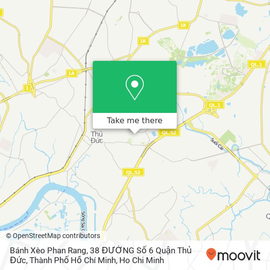 Bánh Xèo Phan Rang, 38 ĐƯỜNG Số 6 Quận Thủ Đức, Thành Phố Hồ Chí Minh map