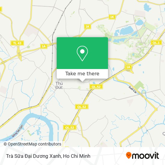 Trà Sữa Đại Dương Xanh map